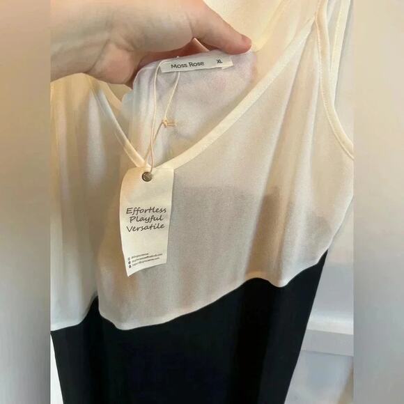 Moss Rose Semi Sheer Cover Up XL NWT - Picture 2 of 5